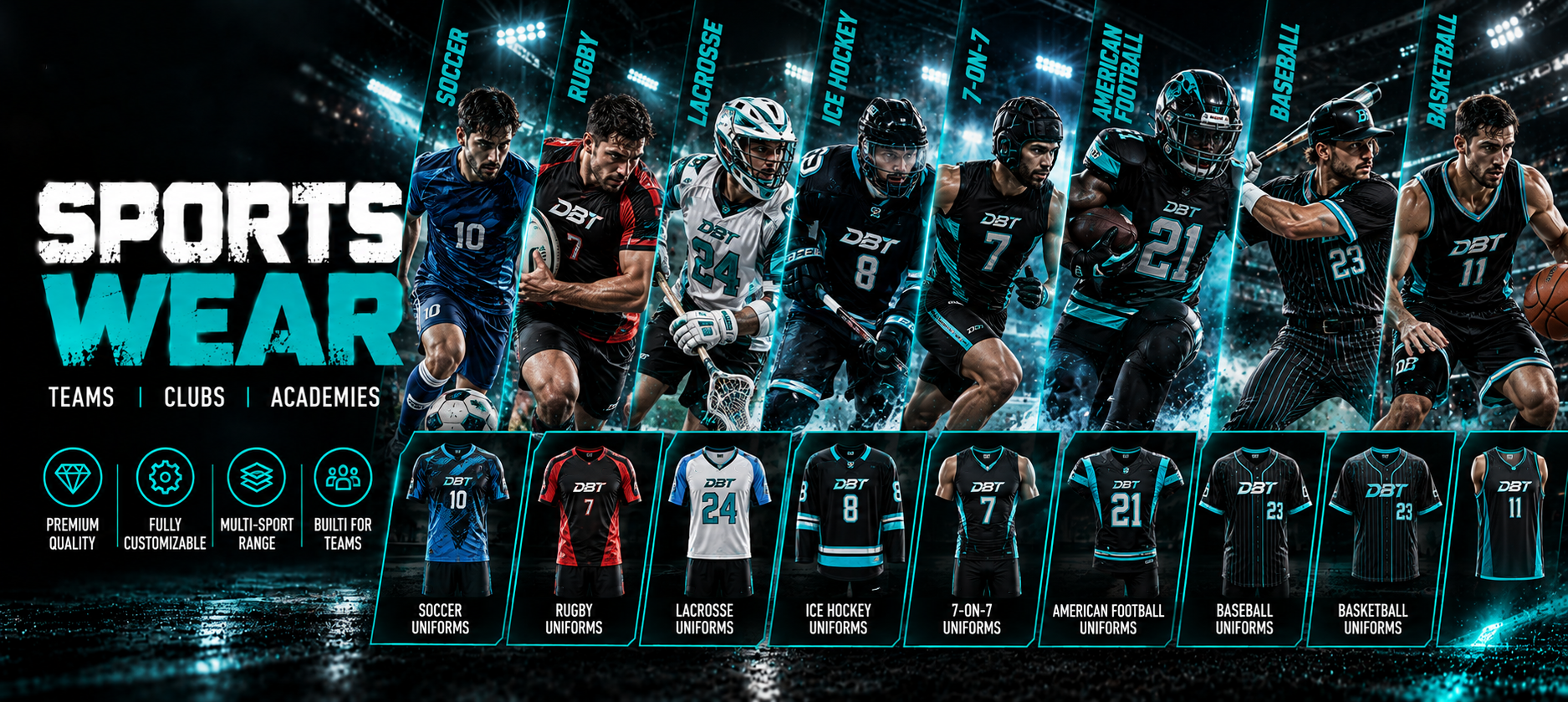 DBT Sportswear_ Built for Teams
